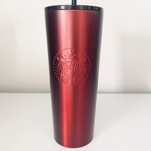 🌟Starbucks Matte Red Tumbler NEW/ Tag